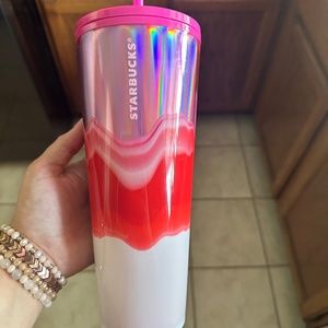 Starbucks pink wave